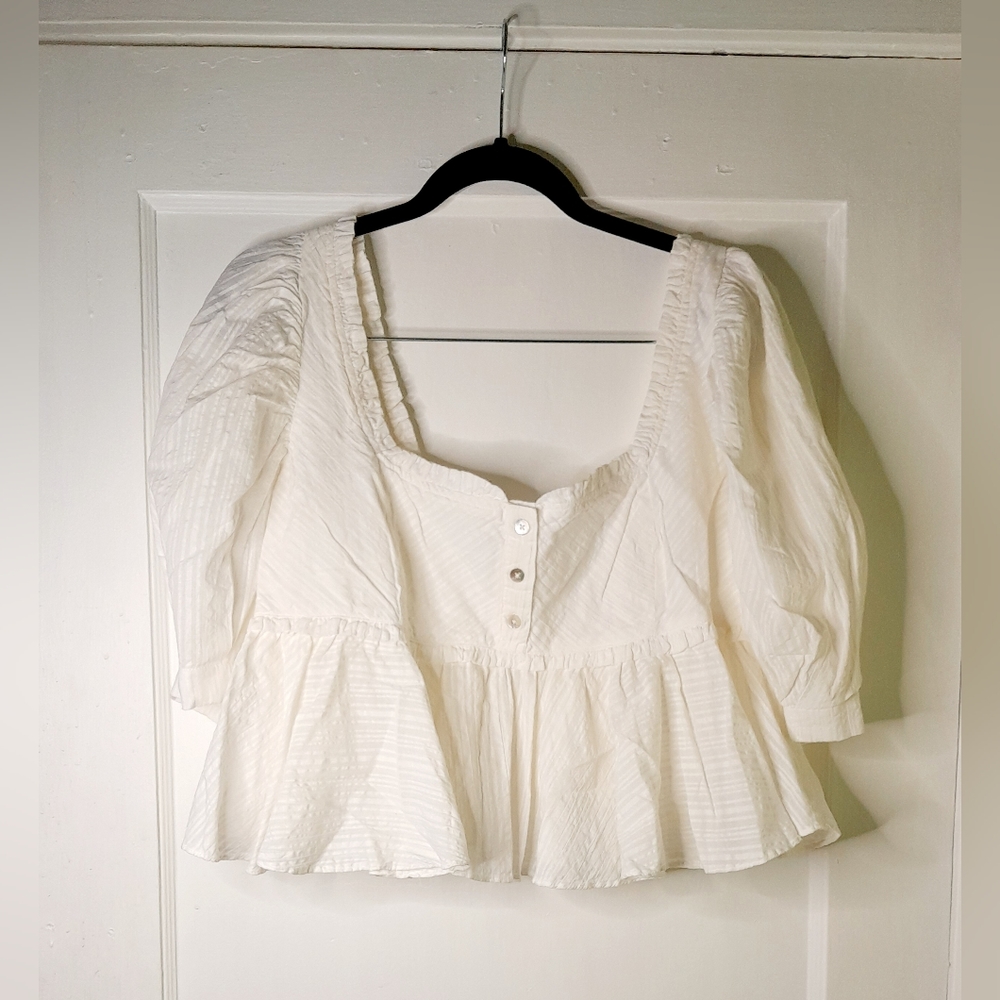 NWT Women's Free People Top Sz M